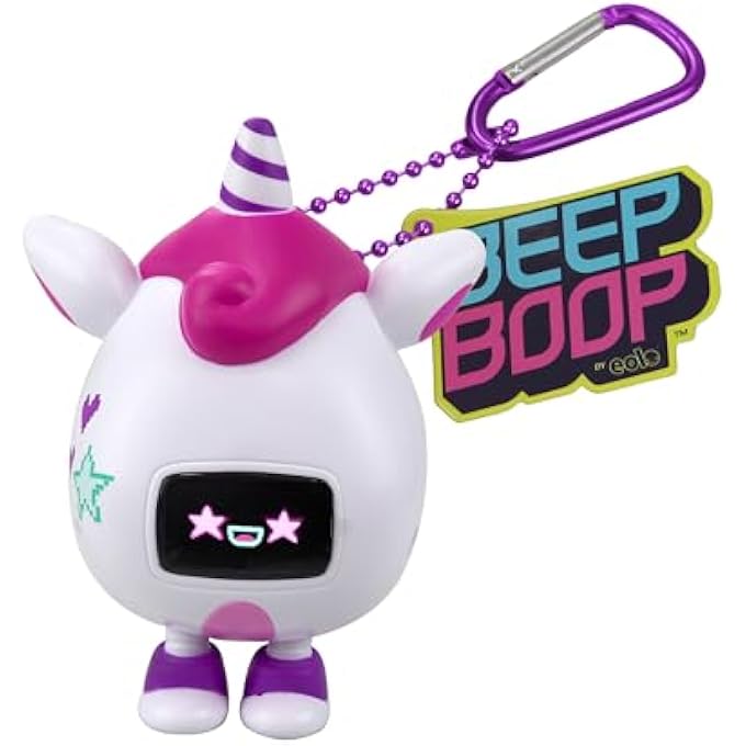 rayihni BEEPBOOP INTERACTIVE PET FIGURES KIRIN, POCKET-SIZED INTERACTIVE PET FIGURES, WITH 100+ SOUNDS & ANIMATION, COMPACT AND PORTABLE, ENCOURAGING IMAGINATIVE ROLE-PLAY AND NURTURING SKILLS, 5 YEARS+ - Image 1